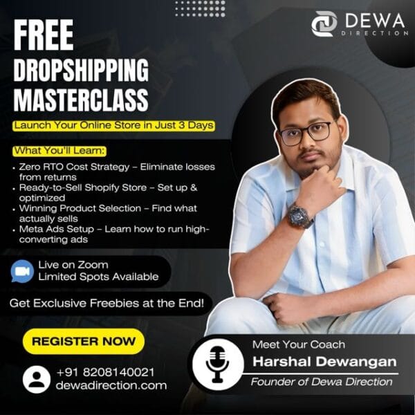 Recording of FREE Dropshipping Masterclass